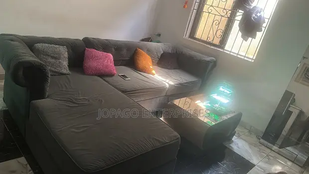 L-Shaped Sofa Chair - Neatly Used - 1