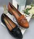 Women's Black Leather Formal Office Shoes - Size 41 - 2