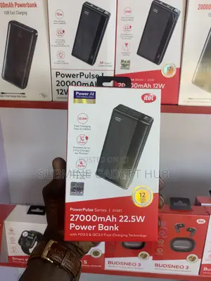 Itel 27000mAh Power Bank 22.5W Fast Charging
