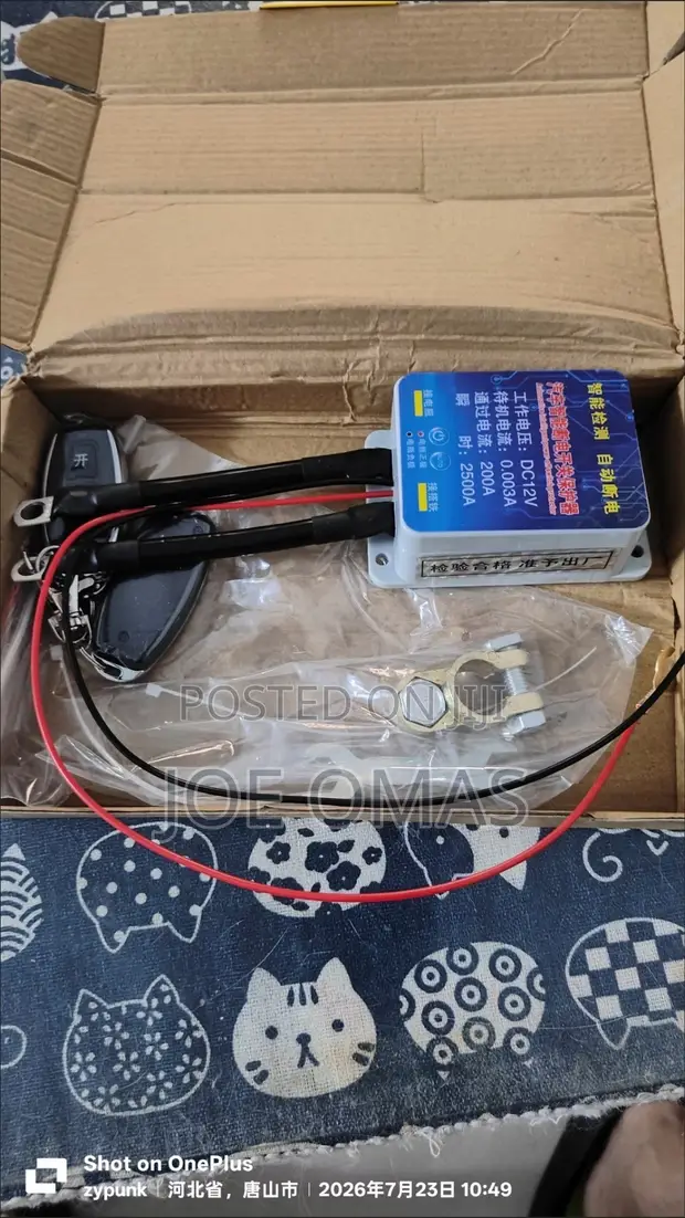 Car Battery Automatic Power-Off Protection Switch (12V/24V) - 1