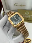 Cartier Gold Chain Wristwatch - 2