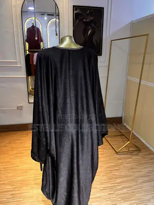 Esther's Brown Bubu Dress - Ana iya Salo Sau 3