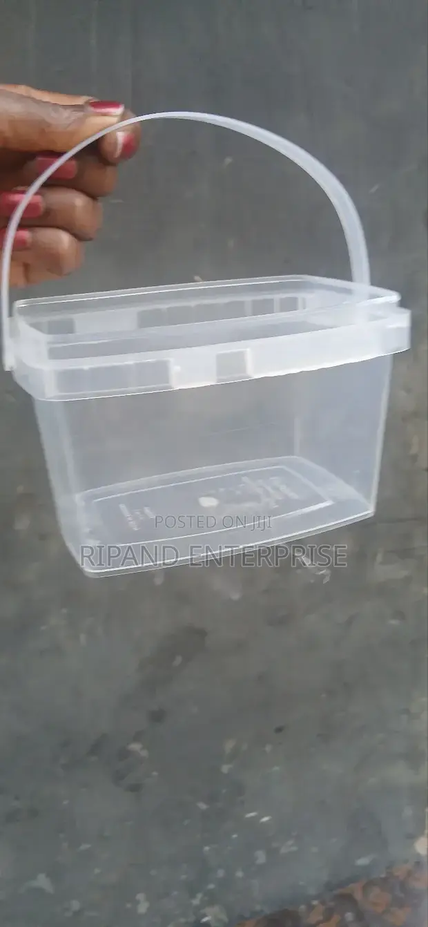 1.2L Rectangular Buckets (Brand New) - 1