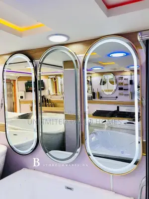 Luxury Oval LED Mirror na Wanka