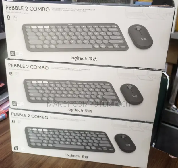 Logitech Pebble 2 Combo - Wireless Keyboard & Mouse - 1