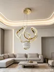 Modern LED Luxury Lamps for Living, Dining & Bedroom - 2