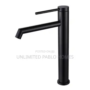 Modern Gunmetal Grey Basin Faucet