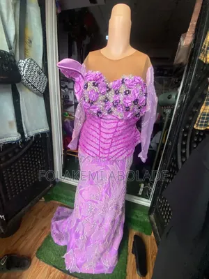 Premium Ready to Wear Lace Blouse & Skirt Set