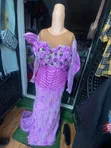 Premium Ready to Wear Lace Blouse & Skirt Set - 3