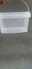 3 Litres Rectangular Transparent Buckets - 1