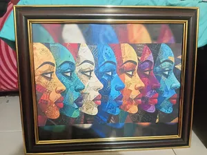 Abstract Painting - African Beauty