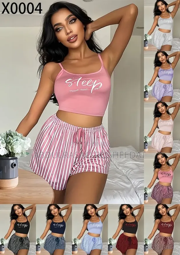 2pcs Cotton Nightwear Set - Brand New - 1