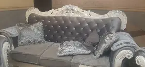7-Seater Royal Baroque Living Room Sofa Set