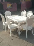 Imported Luxury 6-Seater Royal Dining Set - 1
