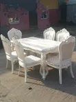 Imported Luxury 6-Seater Royal Dining Set - 2