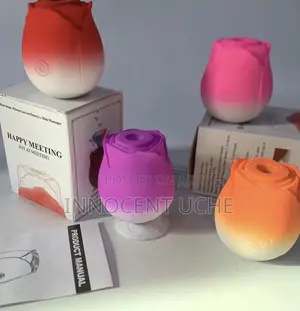 Vibrator Sucker Toy - Ombre Rose