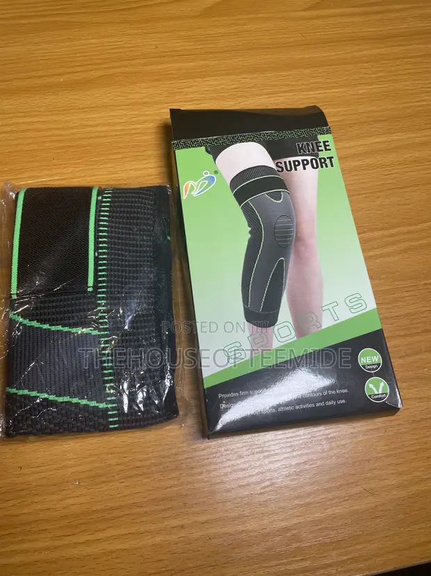 Yaktrax Knee Support Socks - 1