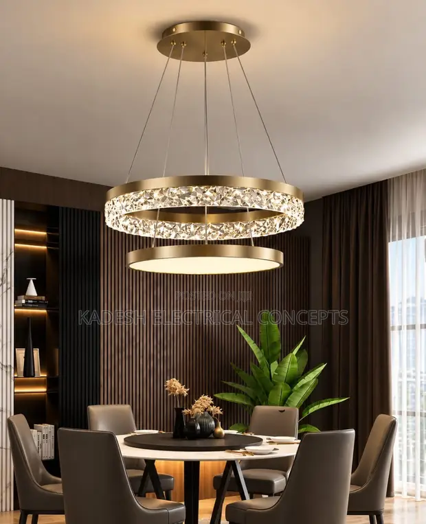 Sashin Fitilar Pendant na Zamani na Chandeliers don Dining/Living Room - 1