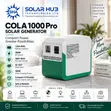 Cola 1000 PRO Injin Samar Da Wutar Lantarki Ta Rana - 4