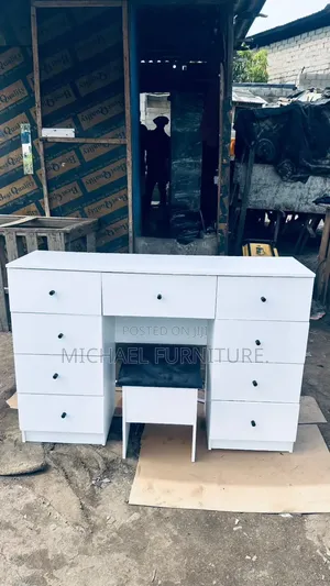 Brand New 50-Inch White Dressing Table