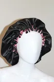 Hair Bonnet - Black - 1