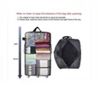 Adjustable Size Wheeled Duffel Bag + Free Digital Padlock - 2