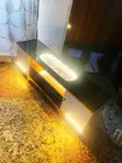 TV Shelf with Lighting - 1