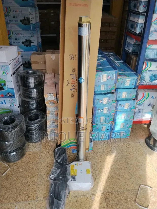 3HP Astral 3-Phase Submersible Pump (100% Copper Coil) - 1