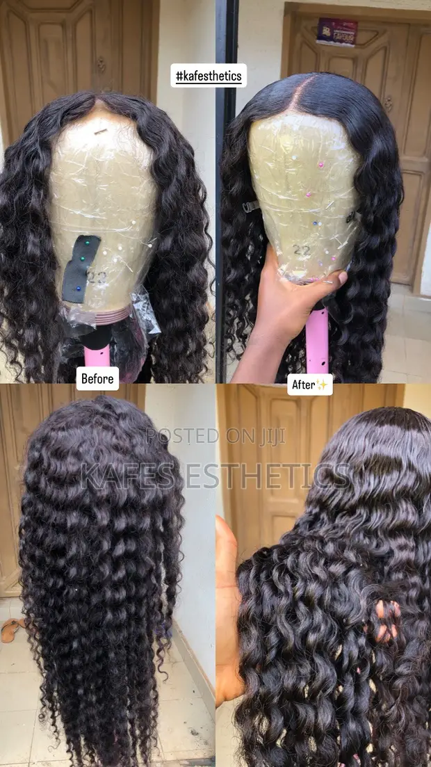 Wig Spa: Deep Conditioning & Lace Glue Cleanup - 1