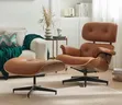 Brand New Swivel Relaxing Chair with Footrest - 1