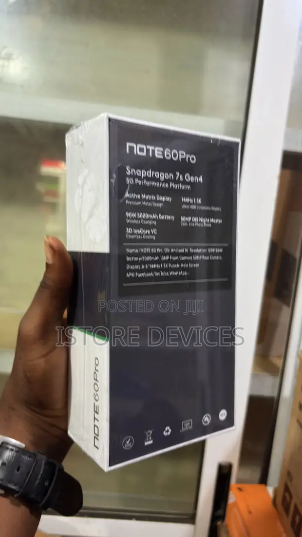 Infinix Note 60 Pro 256GB Baki (Refurbished) - 1