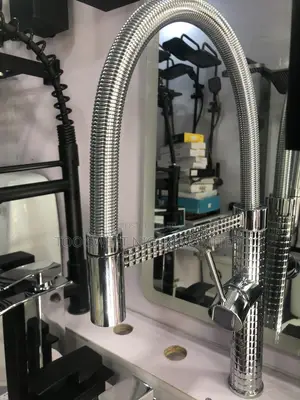 High Quality Kitchen Tap - Steel, 2 Handles