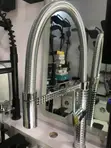 High Quality Kitchen Tap - Steel, 2 Handles - 3