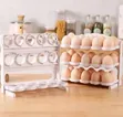 3-Tier Flip Egg Holder Rack / Automatic Egg Storage - 2