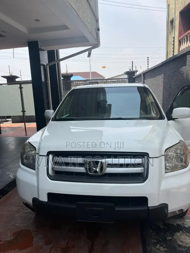 Honda Pilot 2007 White - 1