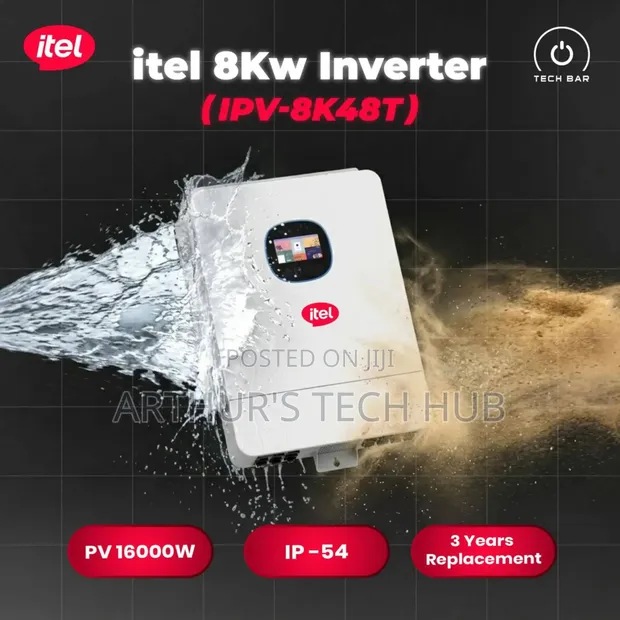 Itel 8kW SP-HYBRID Inverter - 1