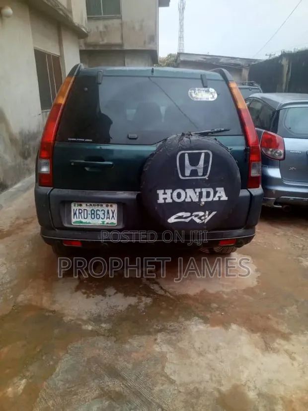 Honda CR-V 2004 Green - 1