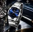 Baogela Men's Silver Steel Quartz Watch - 2