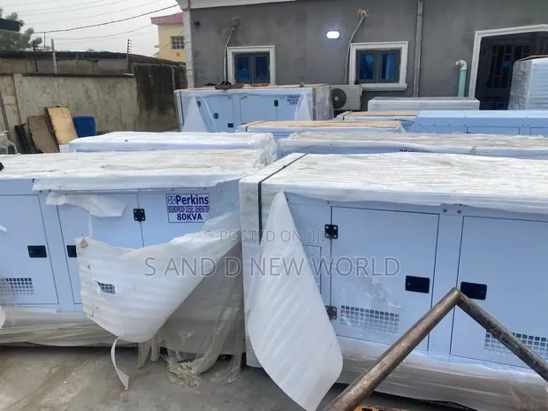 80kVA Perkins Soundproof Generator - 1