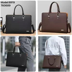 Brand New Genuine Leather Laptop Documents Bag
