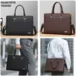 Brand New Genuine Leather Laptop Documents Bag - 1