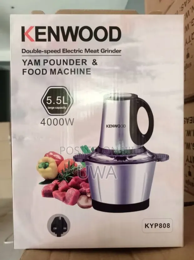 Kenwood Electric Yam Pounder & Food Chopper (4000W, 5.5L) - 1