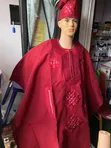 Premium Aso Oke Agbada & Sokoto ga Ango - 3