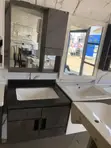 Hanging Cabinet with Mirror - 1