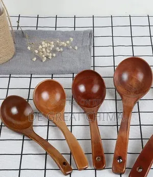 Wooden Single Spoon/Ladle - Dozen