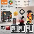 RAF R.2865 3-in-1 Blender, Chopper & Grinder (2600W, 2.0L) - 1