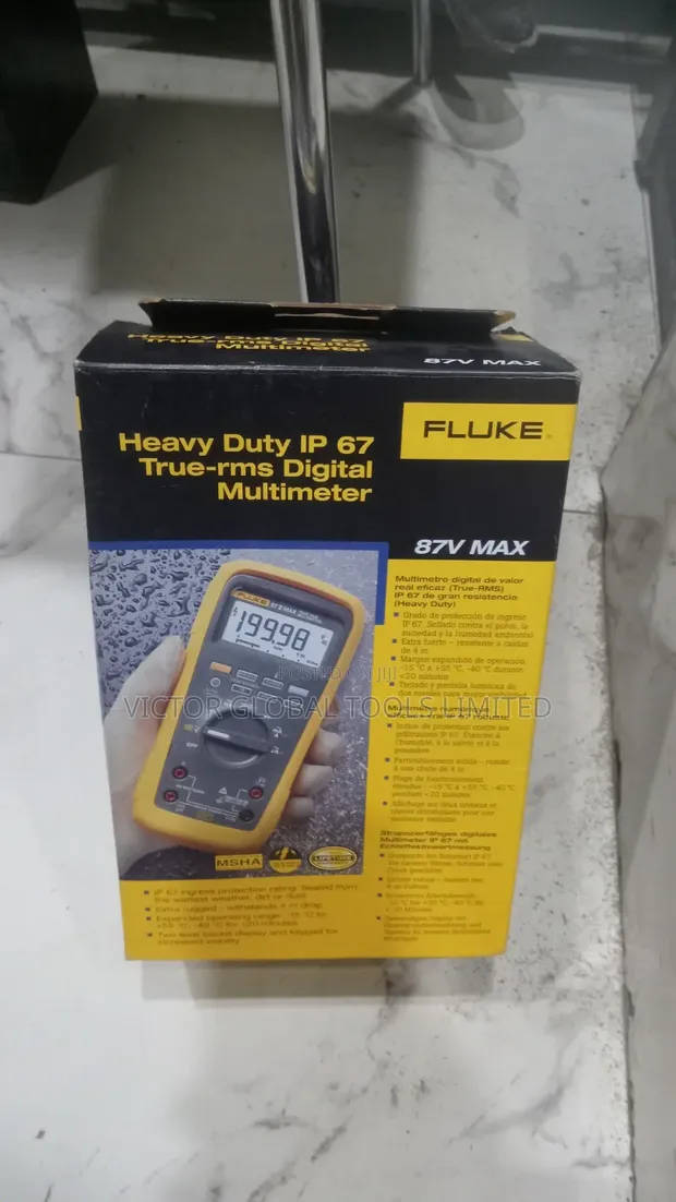 Fluke 87V MAX Industrial Digital Multimeter - 1