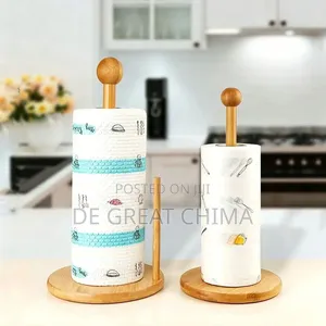 Bamboo Tissue Paper Holder