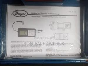 Ultrasonic Thickness Gauge 3-250mm