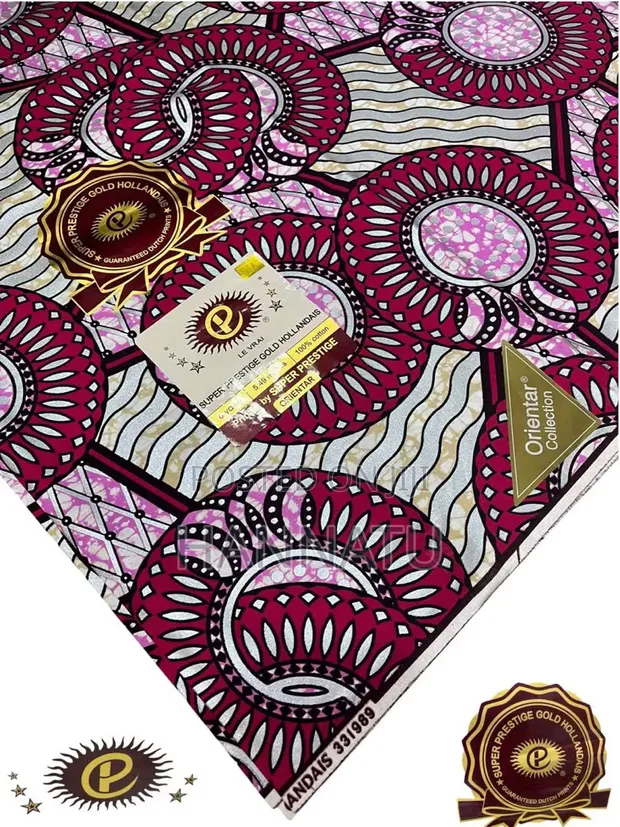 Prestige Gold Adire Skirt and Blouse Set - 1